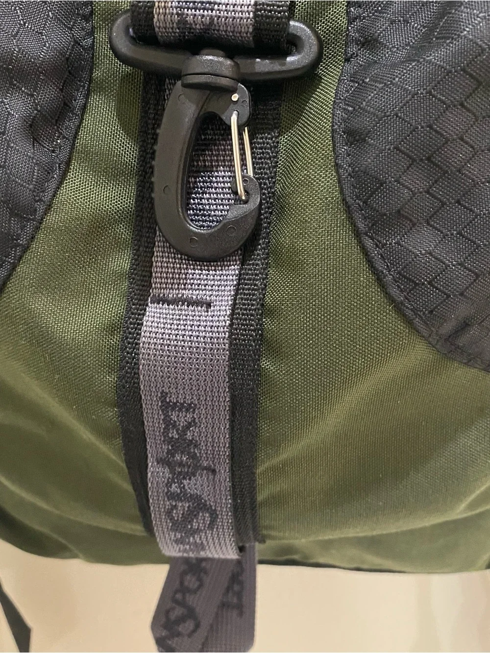 Jansport Big Backpack Green Black Water Bottle Style 43479 School College